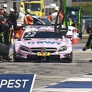Confusion during Auer's Pit Stop - DTM Budapest 2017