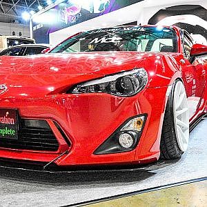 (4K)LIBERTY WALK x MCC TOYOTA 86 modified リバティウォーク ８６カスタム  - TOKYO AUTO SALON 2020