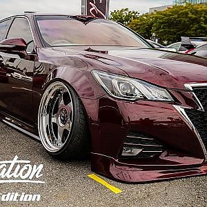 TOYOTA 210 CROWN VIPCAR 21系 クラウン カスタム VIPカー - STANCENATION TOKYO 2022