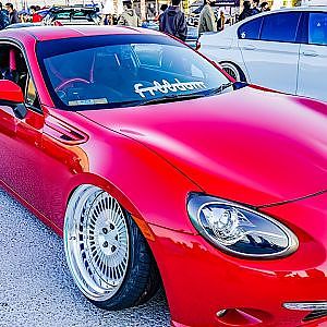 (4K)TOYOTA86 facelift JDM ８６ 顔面移植 カスタムカー スタンスネーション群馬 - STANCENATION GUNMA 2020