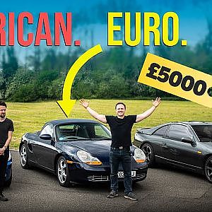 £5000 American Vs Euro Vs JDM Sports Car Challenge