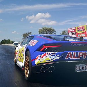 1000+HP Alpha 10 Twin Turbo Lamborghini Huracan Runs 9.4 @ 147mph