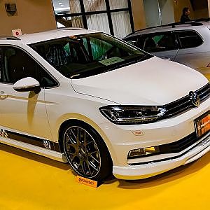 (HD)Volkswagen Golf Touran modified フォルクスワーゲン ゴルフトゥーラン - 名古屋オートトレンド2017