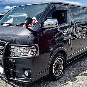 HIACE LANDCRUISER PRADO Bamper Guard SBM Osaka2021 - SBM大阪2021 ハイエース ランクルプラド グリルガード