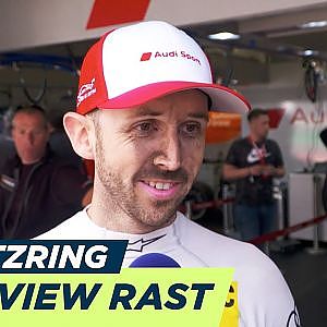 René Rast in good health! - Interview (ENG) after heavy crash - DTM Lausitzring 2018