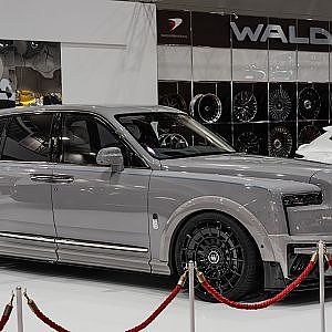 WALD Rolls-Royce CULLINAN Gray SPORTS LINE BLACK BISON EDITION - Osaka Auto Meese 2026 大阪オートメッセ2026