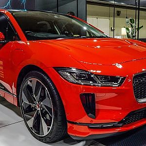 (4K)Jaguar I-PACE EV ジャガー IPace - NAGOYA MOTOR SHOW 2019