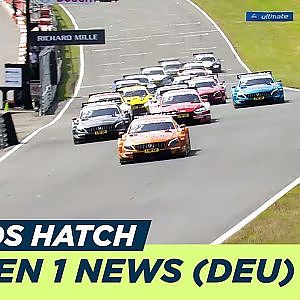 DTM back in the U.K. - Rennen 1 Zusammenfassung - DTM Brands Hatch 2018
