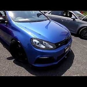 (HD)revo VOLKSWAGEN GOLF R custom フォルクスワーゲンゴルフRカスタム - スーパーカーニバル2017・お台場