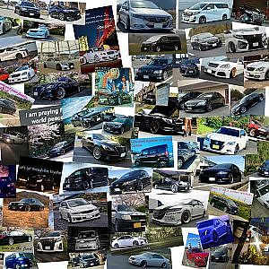 100 my friends car photo movie on a message for stayhome people - J Slide Show