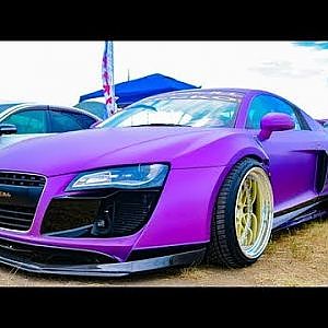 (HD)GARAGE ILL AUDI R8 GECKO U4th CONSEPT MODEL ガレージイルアウディR8 - スタンスネイション大阪2017