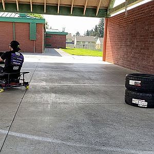 Chelsea Denofa Backwards Entry (Crazy Cart Challenge)